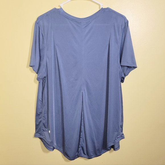 Lululemon Split Back Blue T-Shirt XL - Picture 1 of 11